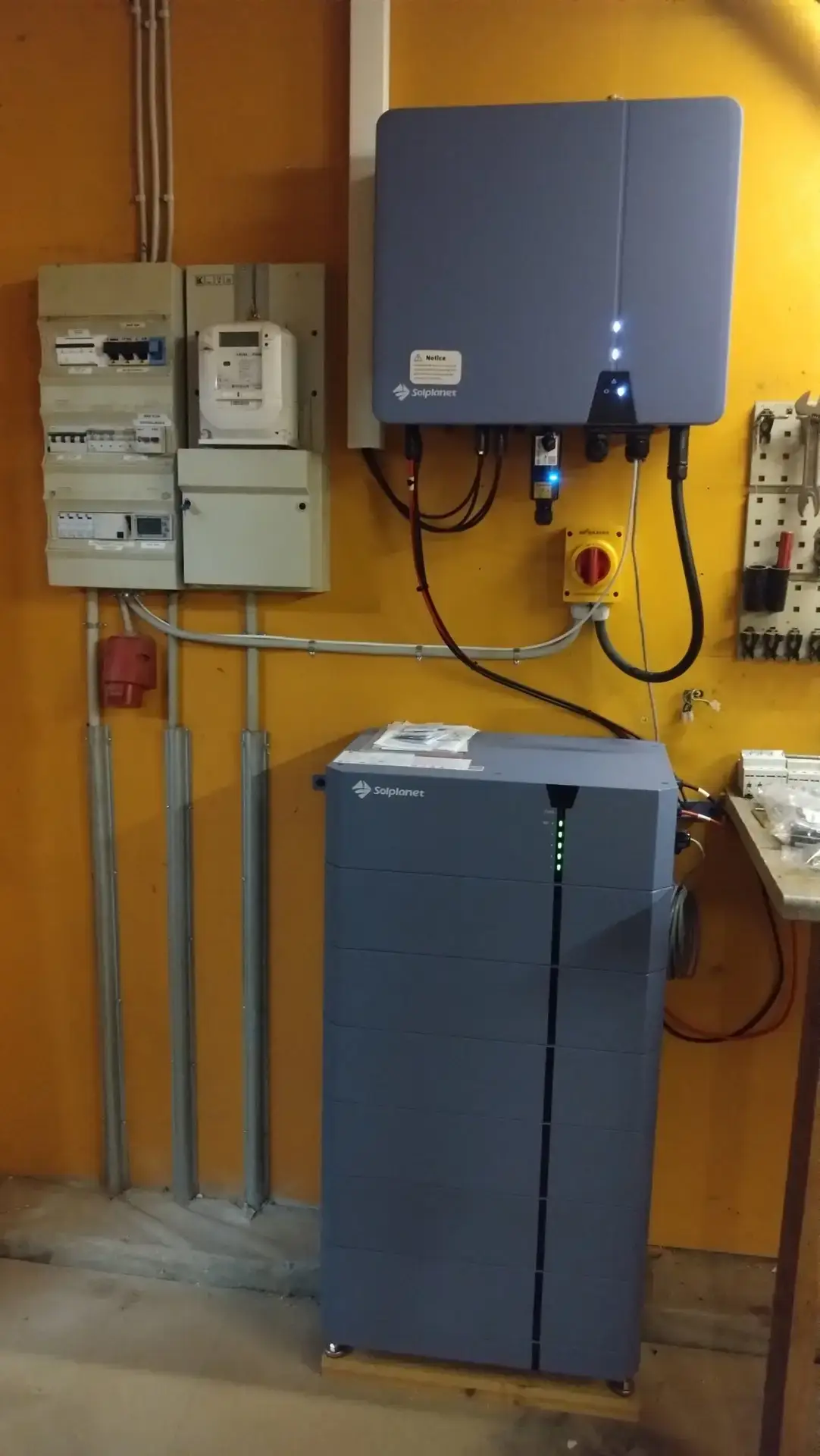 Solceller med batteri Næstved